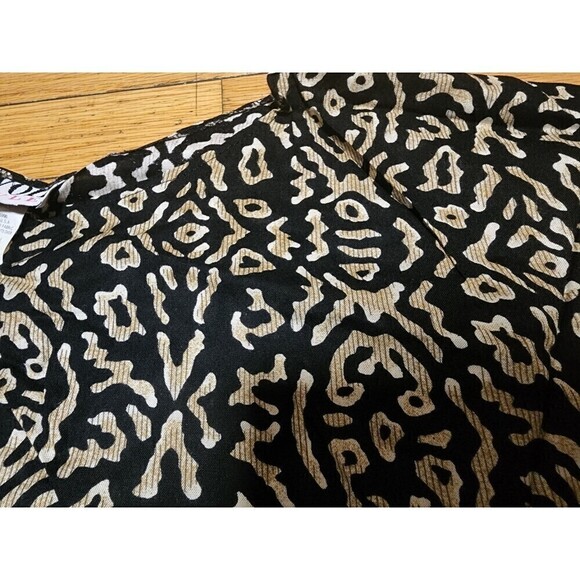 Avon Style Vintage Abstract Print Oversized Blouse Top (M/L) - Picture 5 of 12